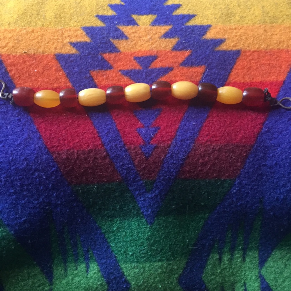 Real amber bracelet healing/protection energy